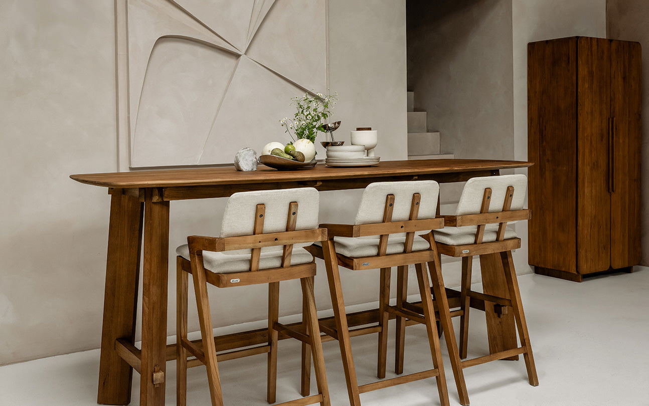 Noa Bar Stool Custard