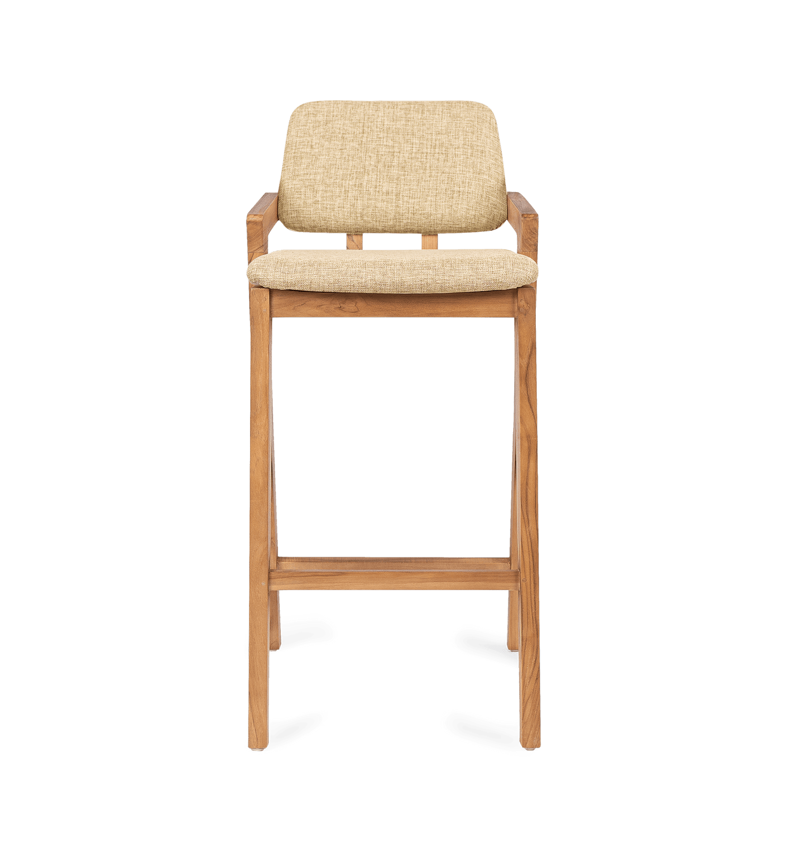 Noa Bar Stool Pale Khaki