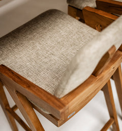Noa Kitchen Stool Pale Khaki