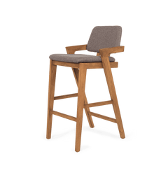 Noa Bar Stool Walnut