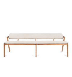 Noa Dining Table Bench Custard