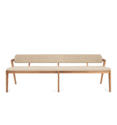 Noa Dining Table Bench Pale Khaki