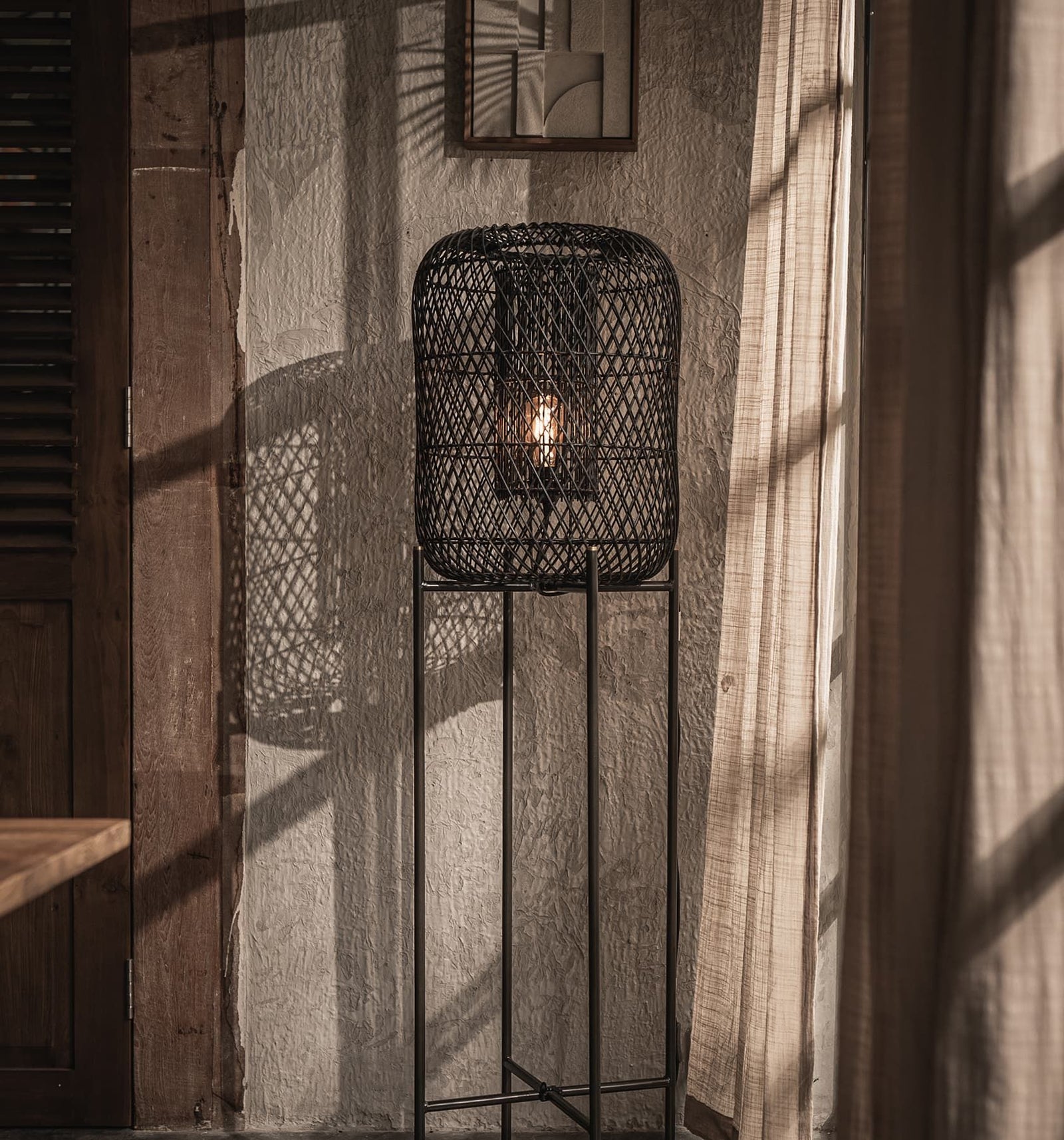 Nugget Standing Lamp Charcoal (Second Chance)