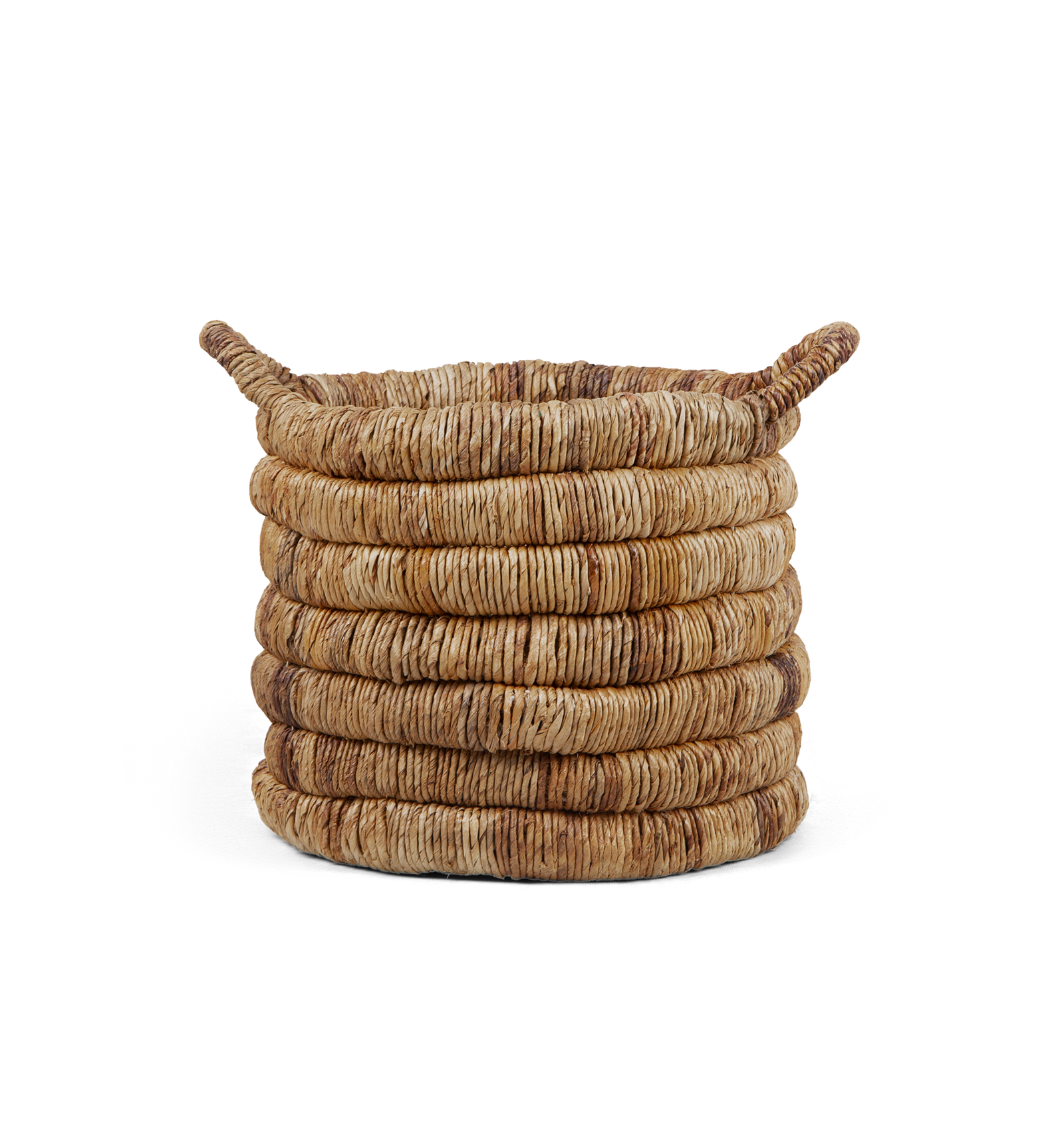 Caterpillar Sago Round Basket Two-Tone