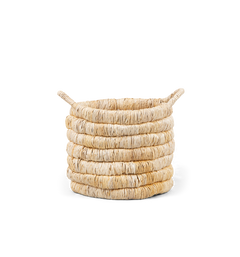 Caterpillar Sago Round Basket