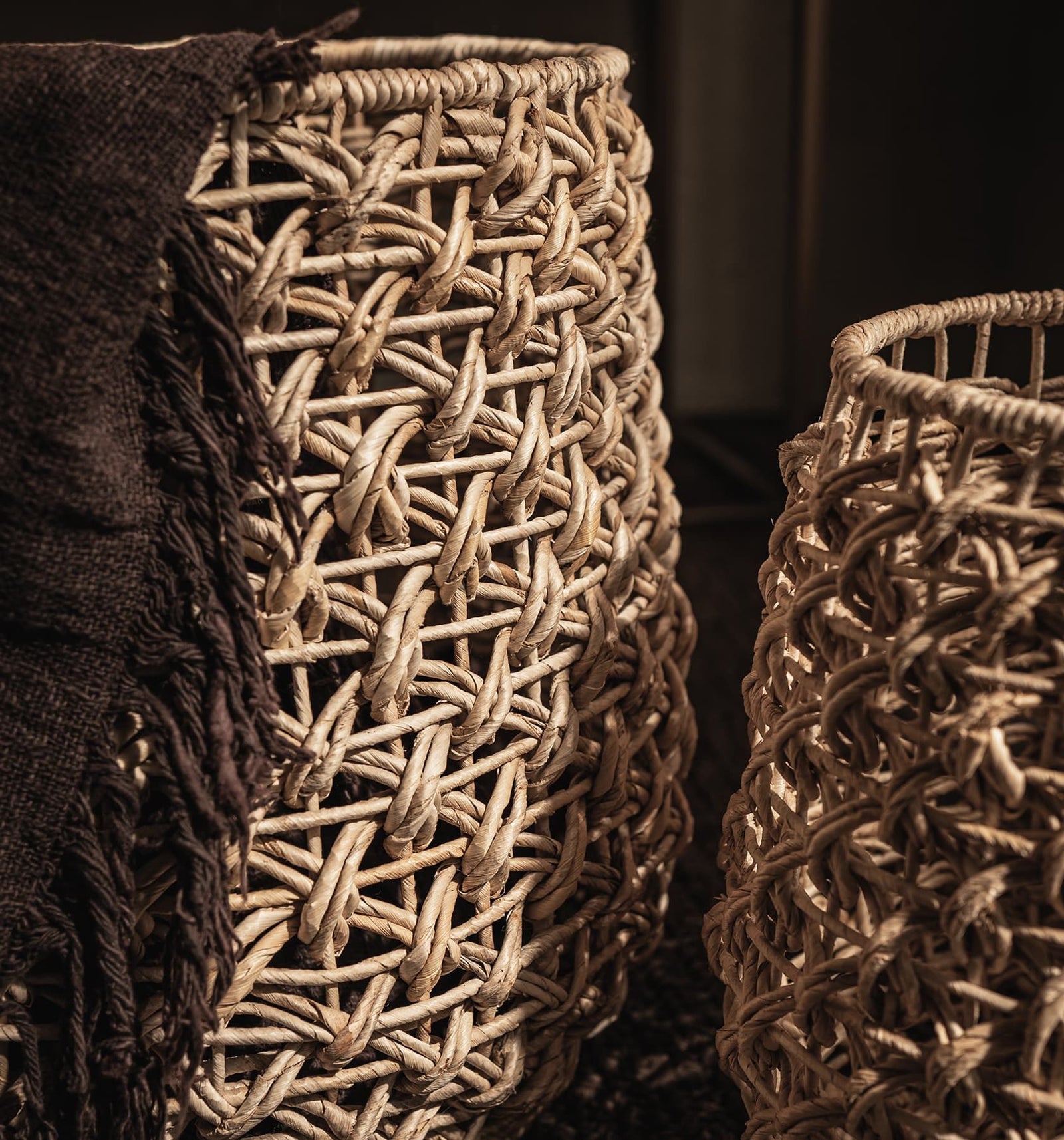 Sindoro Round Basket - Set of 2