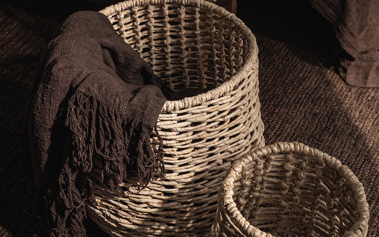 Raung Round Basket - Set of 2