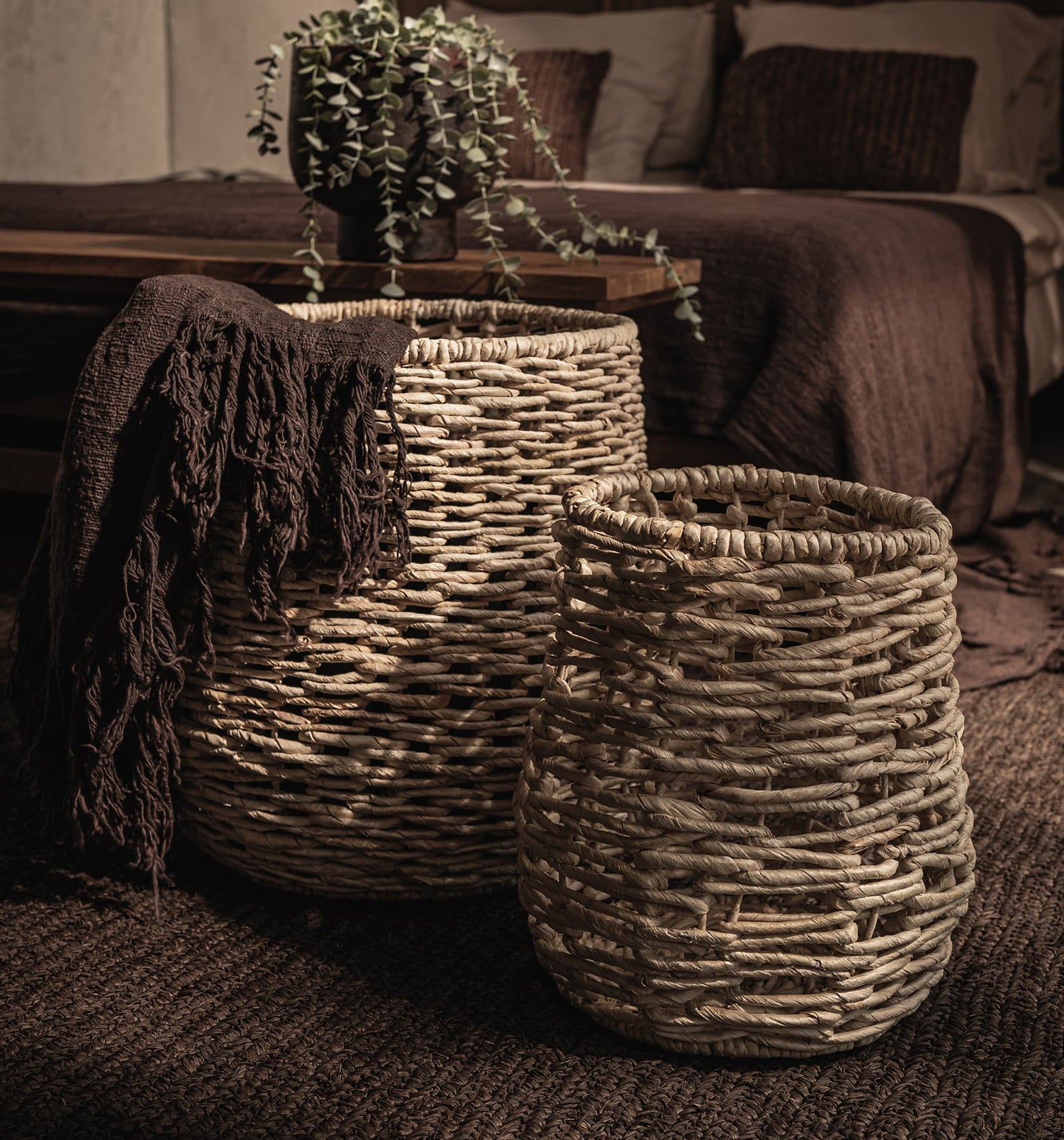 Raung Round Basket - Set of 2