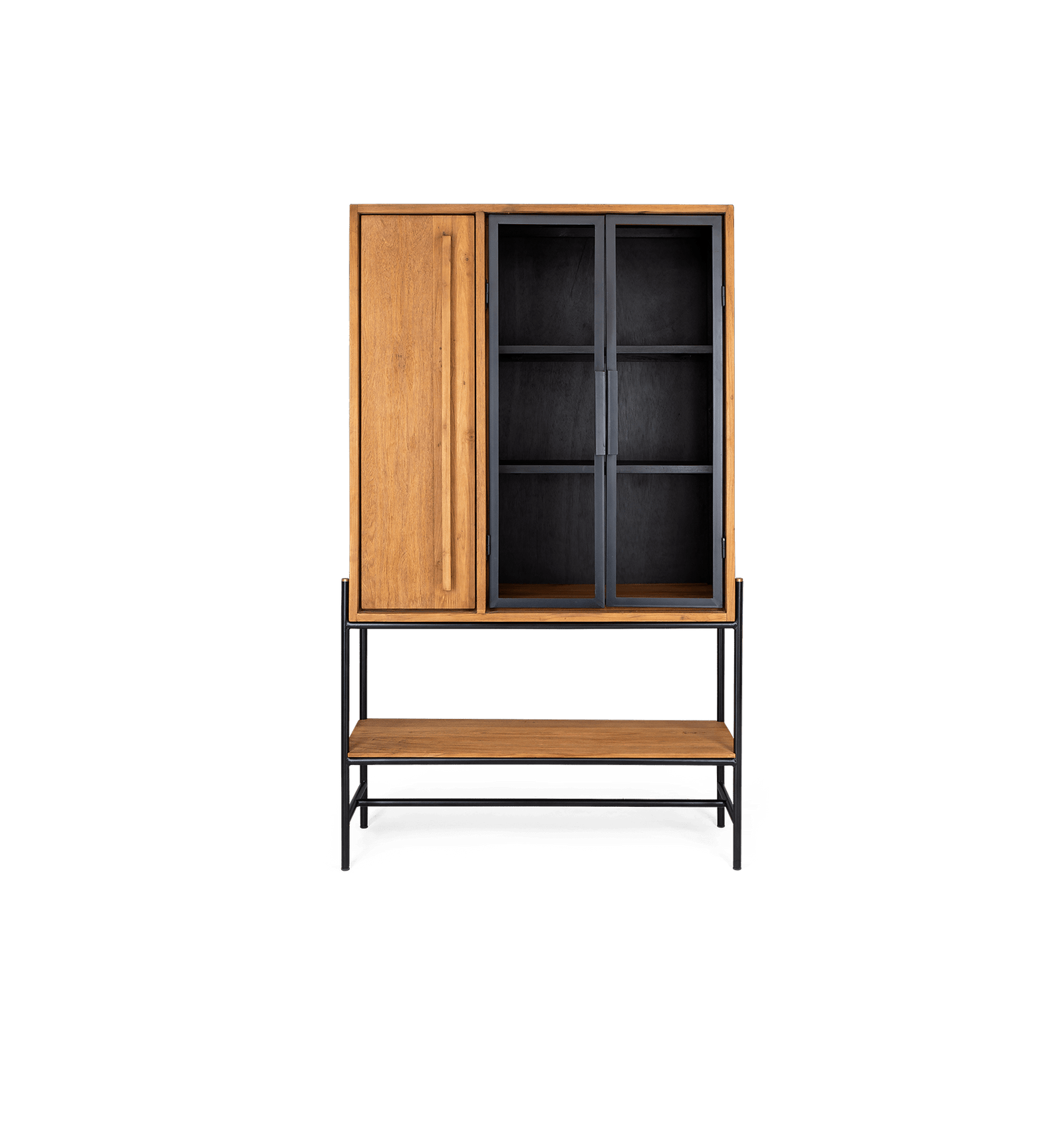 Outline Cabinet 3 Doors 2 Glass