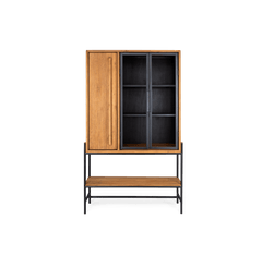 Outline Cabinet 3 Doors 2 Glass