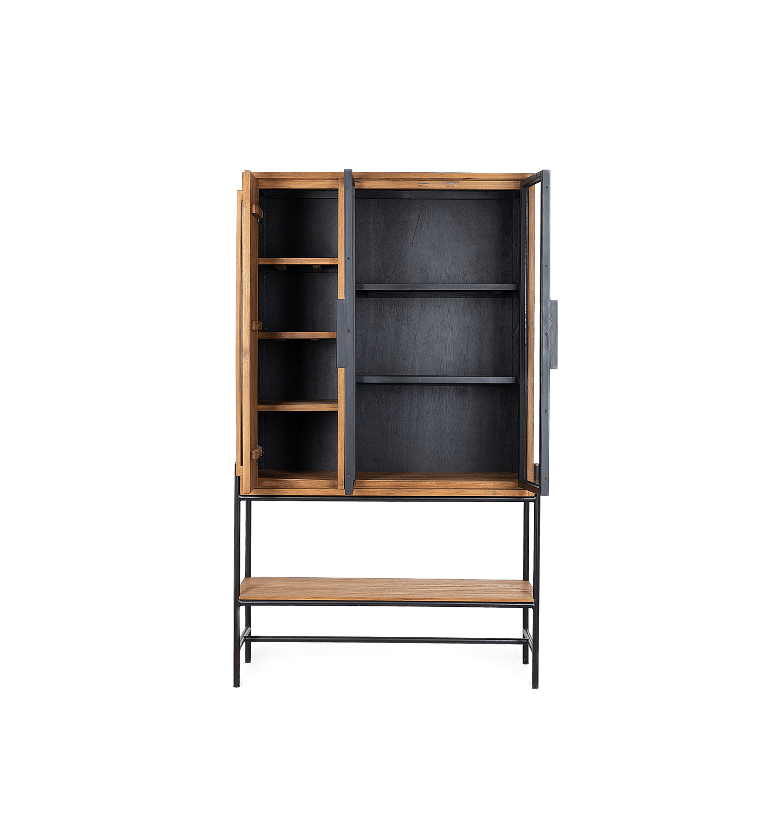 Outline Cabinet 3 Doors 2 Glass