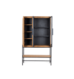 Outline Cabinet 3 Doors 2 Glass