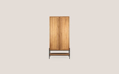 Outline Cabinet 2 Doors 1 Open Rack