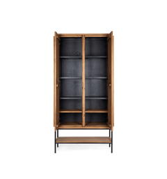 Outline Cabinet 2 Doors 1 Open Rack