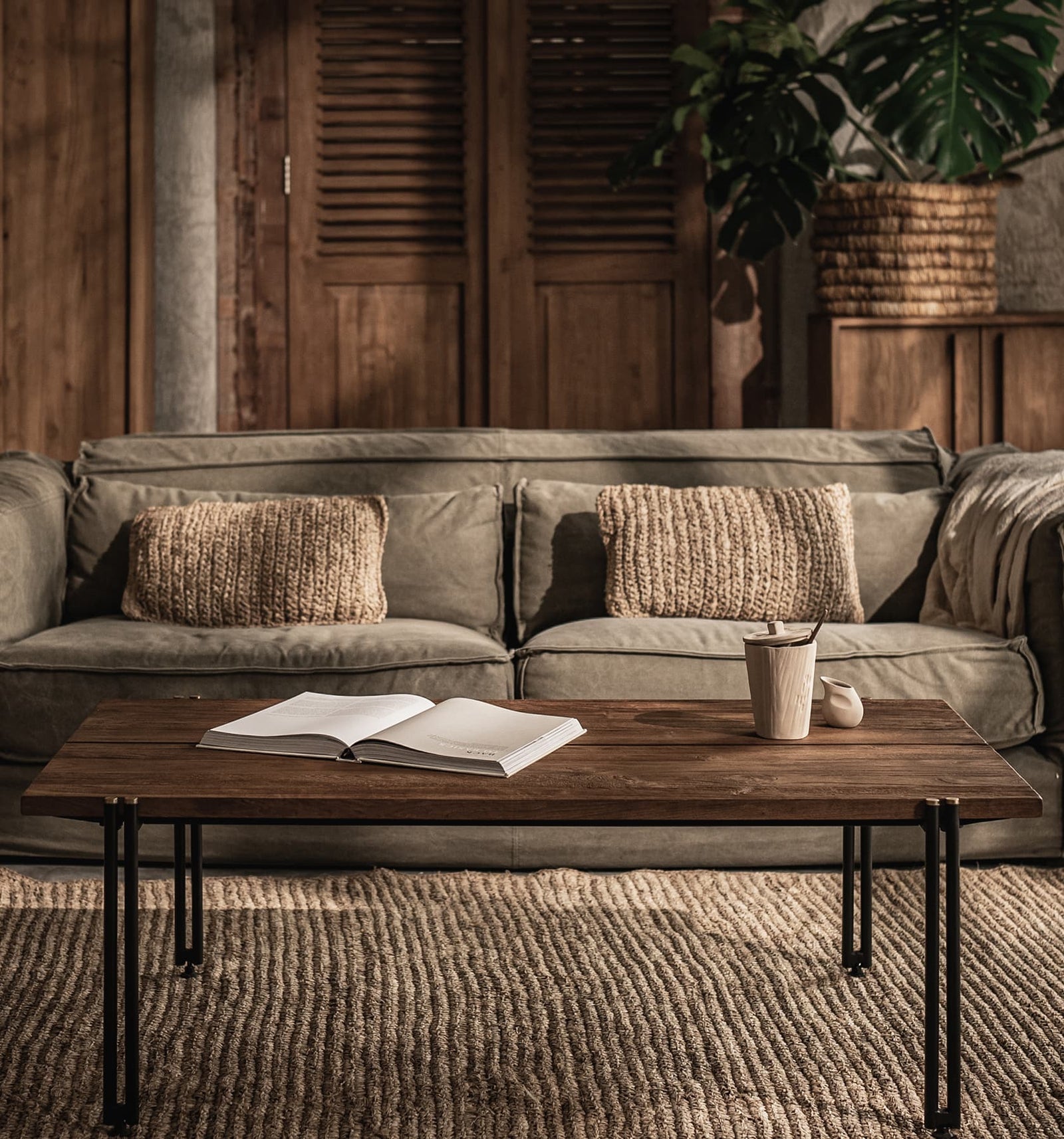 Outline Rectangular Coffee Table (Second Chance)