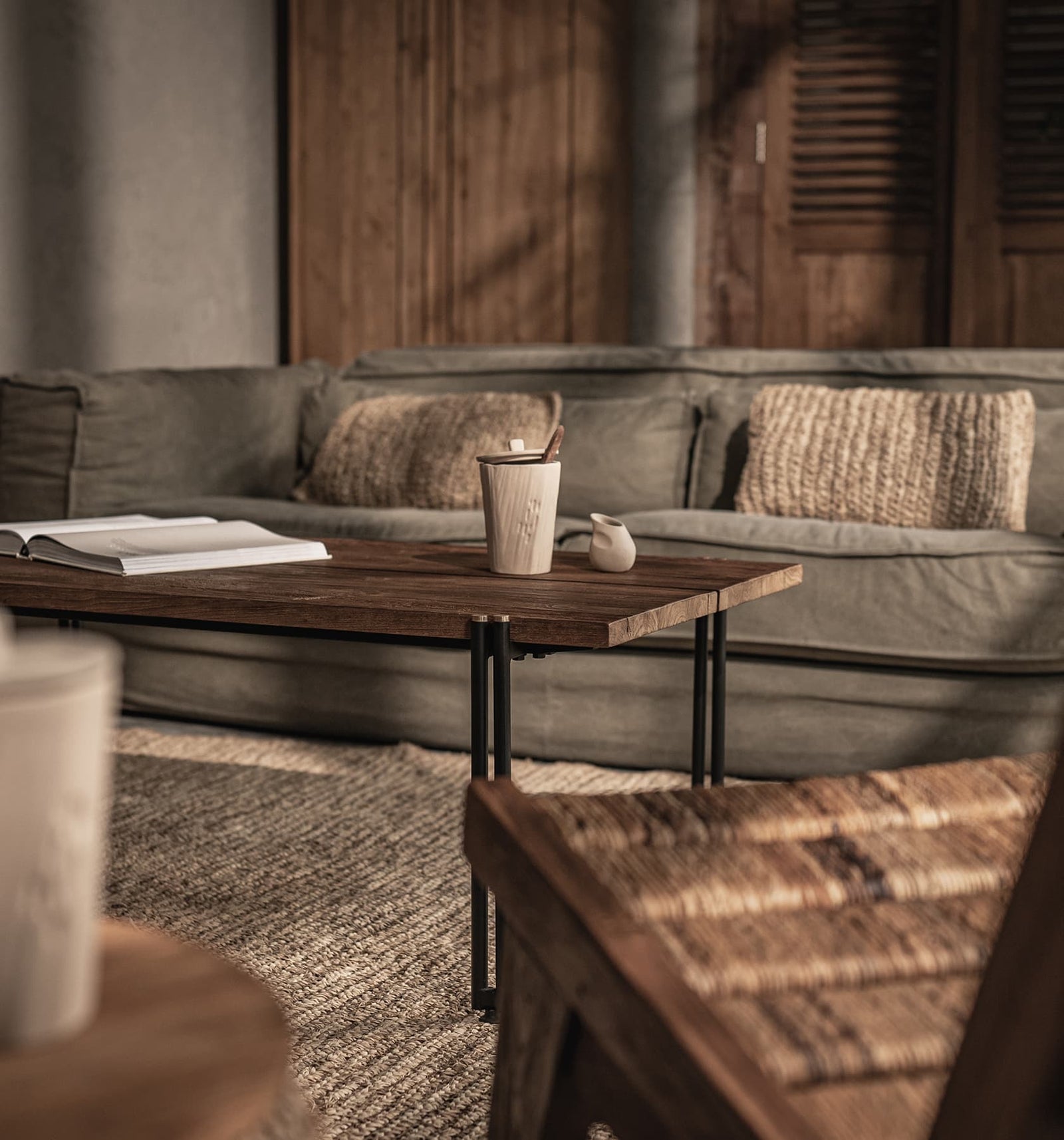 Outline Rectangular Coffee Table (Second Chance)