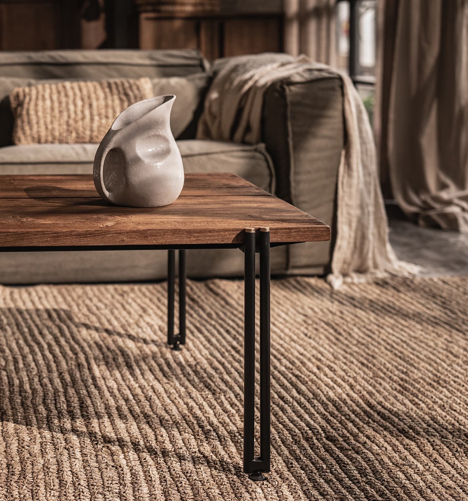 Outline Rectangular Coffee Table (Second Chance)