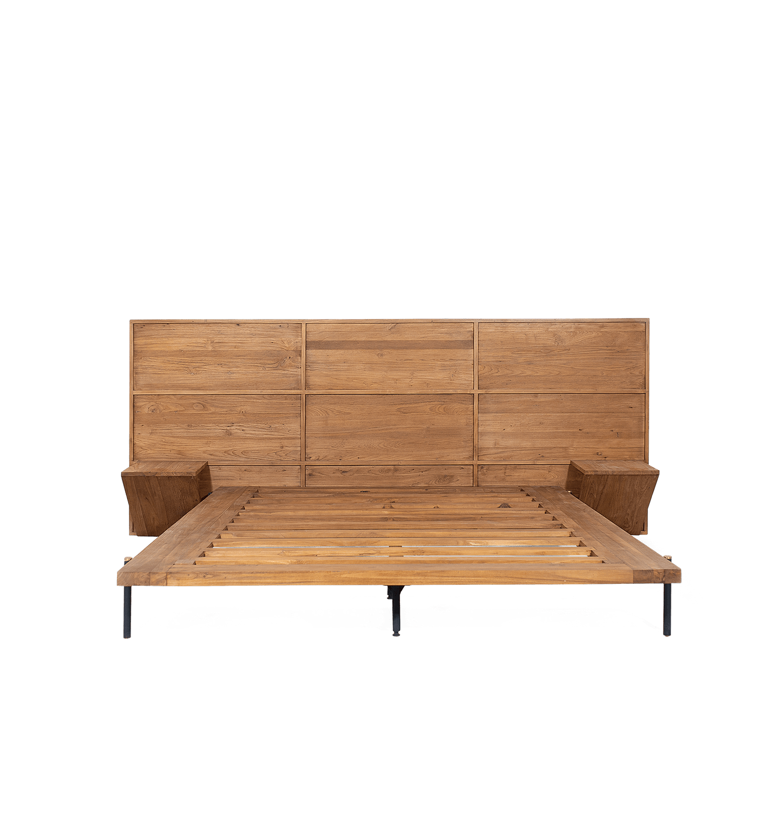 Outline Bed with Side Table