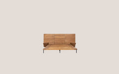 Outline Bed with Side Table