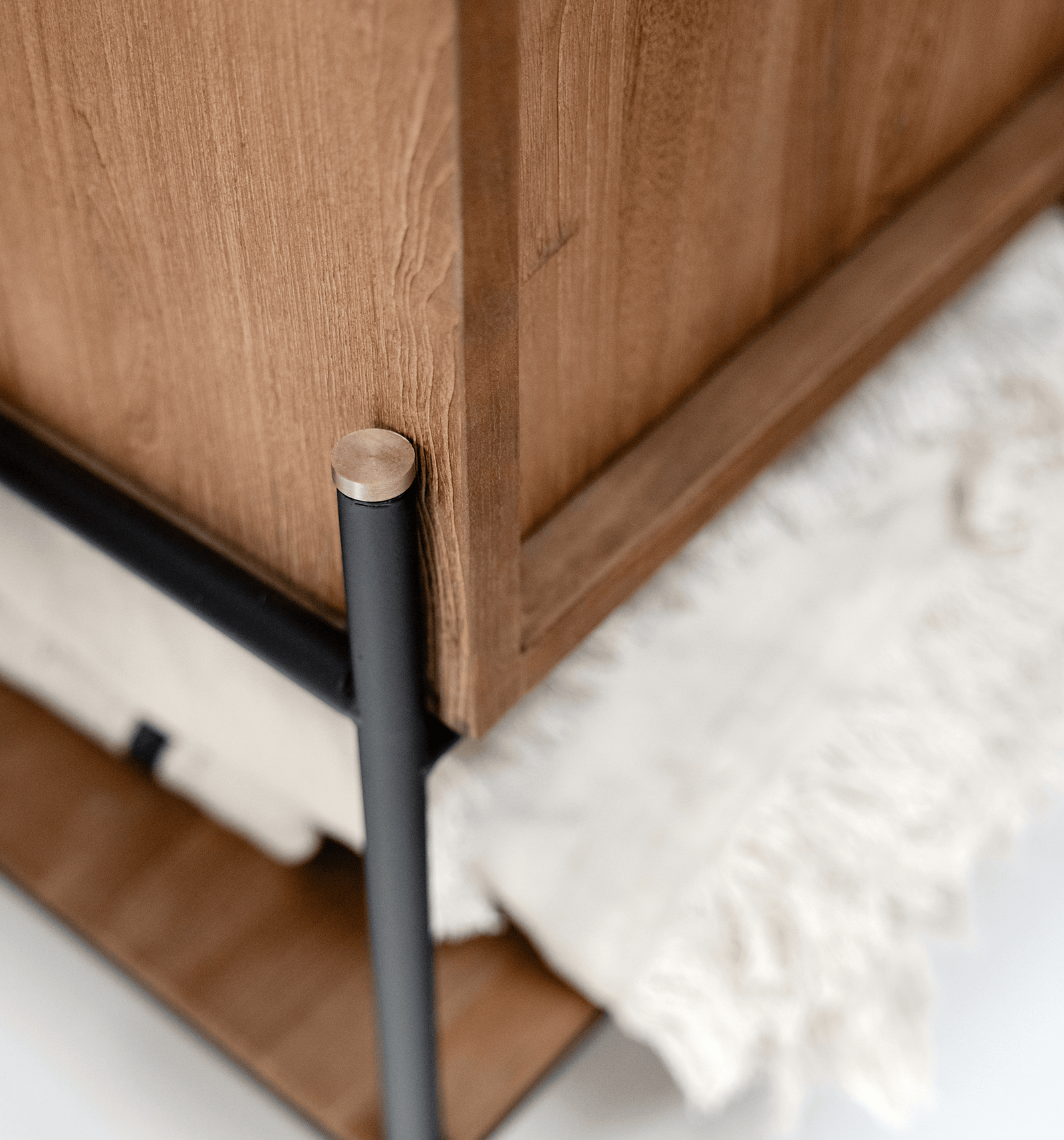 Outline Cabinet 2 Doors 1 Open Rack