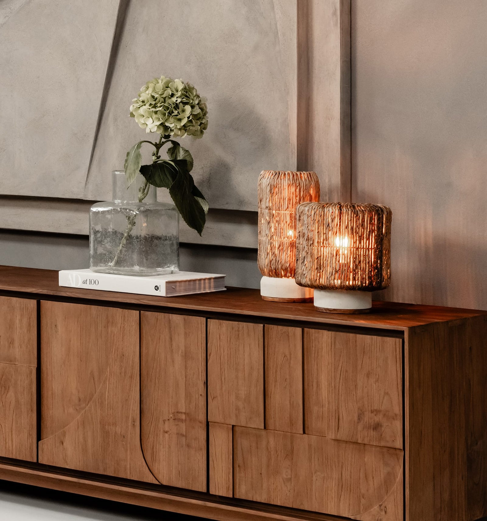Palma Abaca Table Lamp