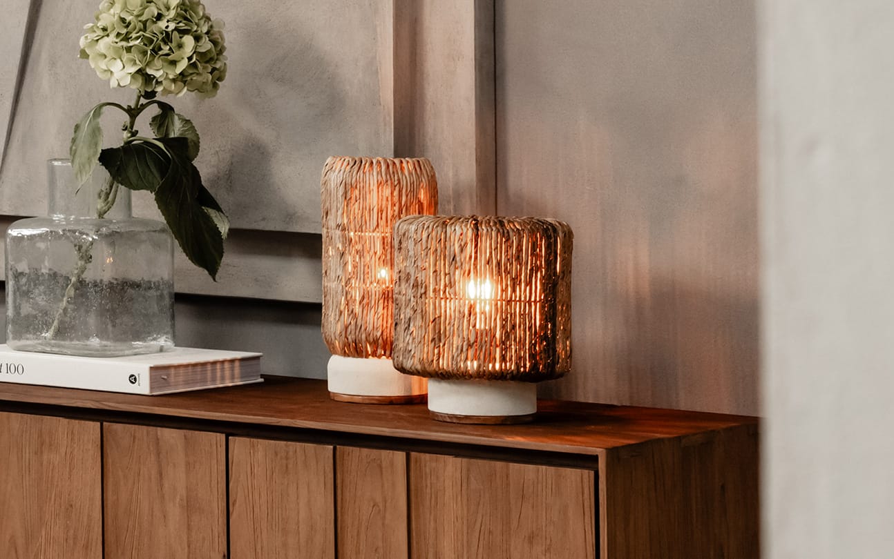Palma Abaca Table Lamp