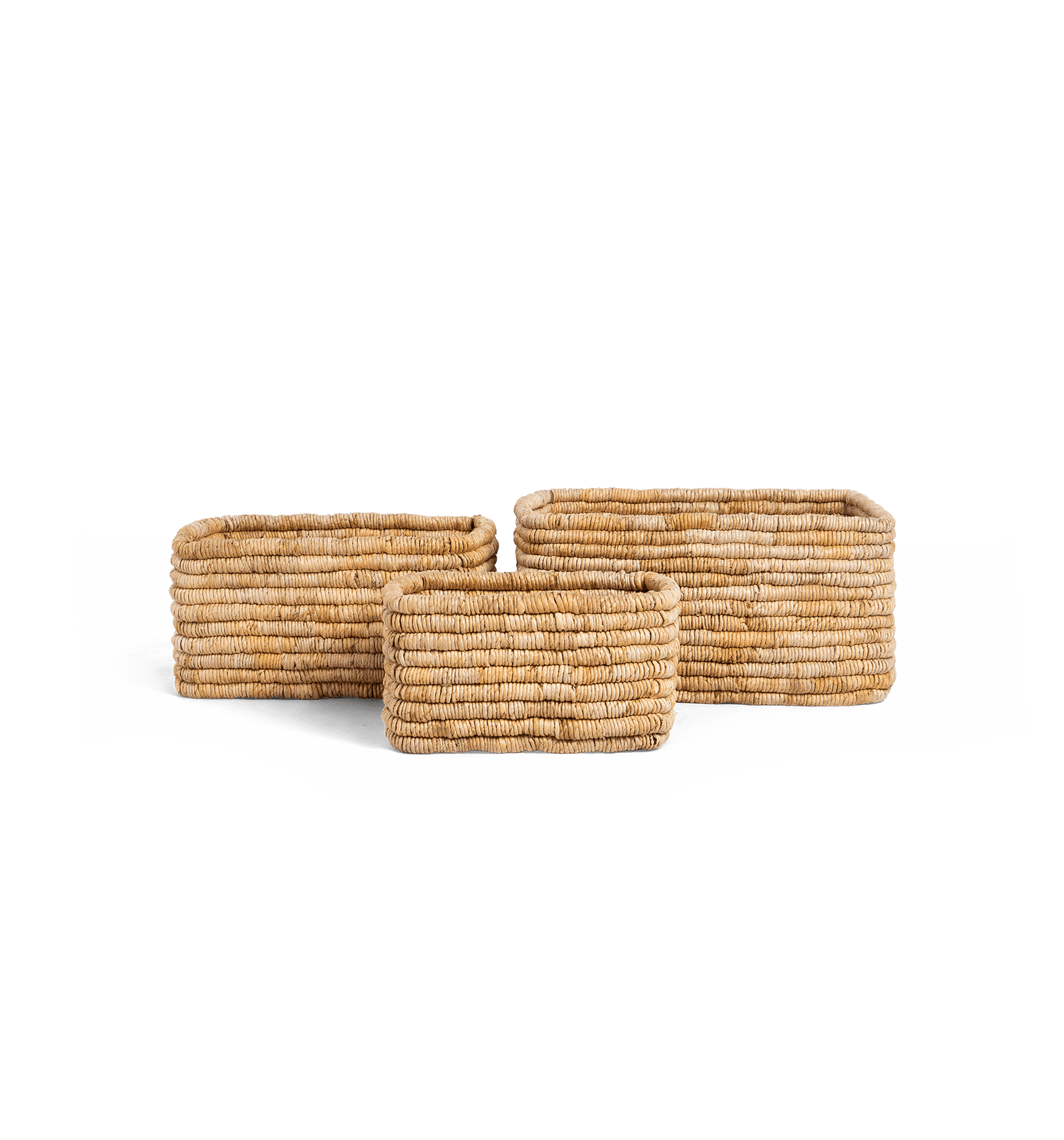 Caterpillar Ambang Rectangular Basket - Set Of 3