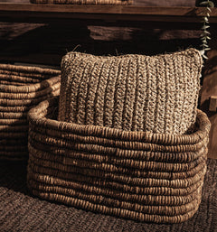 Caterpillar Ambang Rectangular Basket - Set Of 3