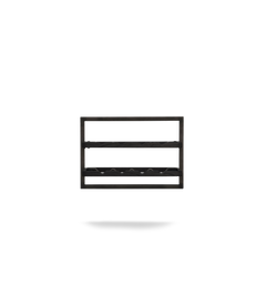 Winerack Charcoal 8 Bottles Type C