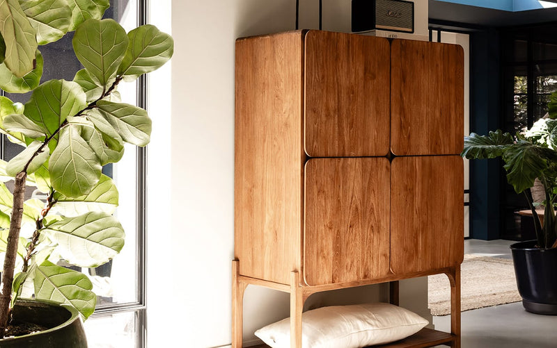 Tess 4 Doors Cabinet