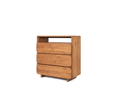 Tess Dresser 3 Drawers 1 Open Rack