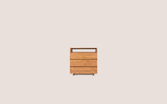 Tess Dresser 3 Drawers 1 Open Rack
