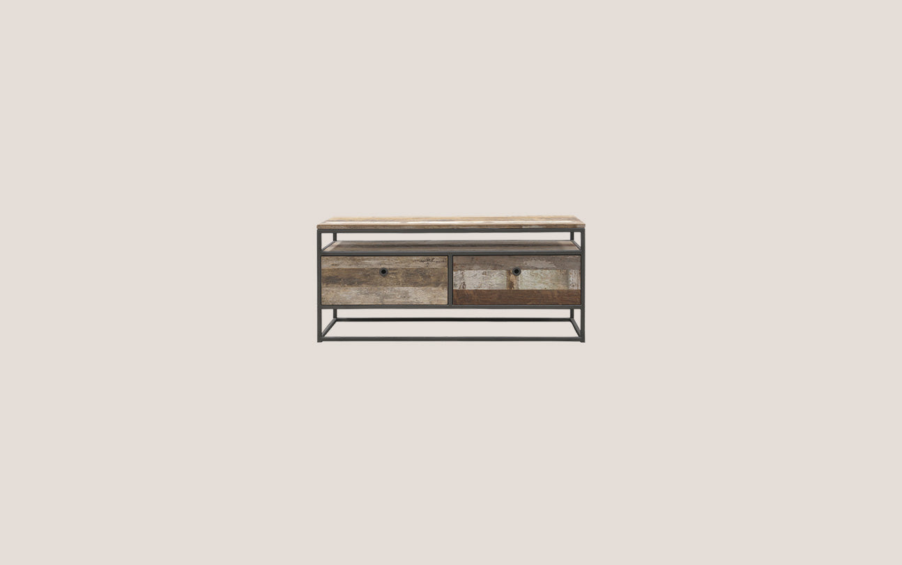 Tuareg TV Dresser 2 Drawers  (Second Chance)