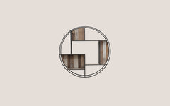 Tuareg Round Wall Rack (Second Chance)