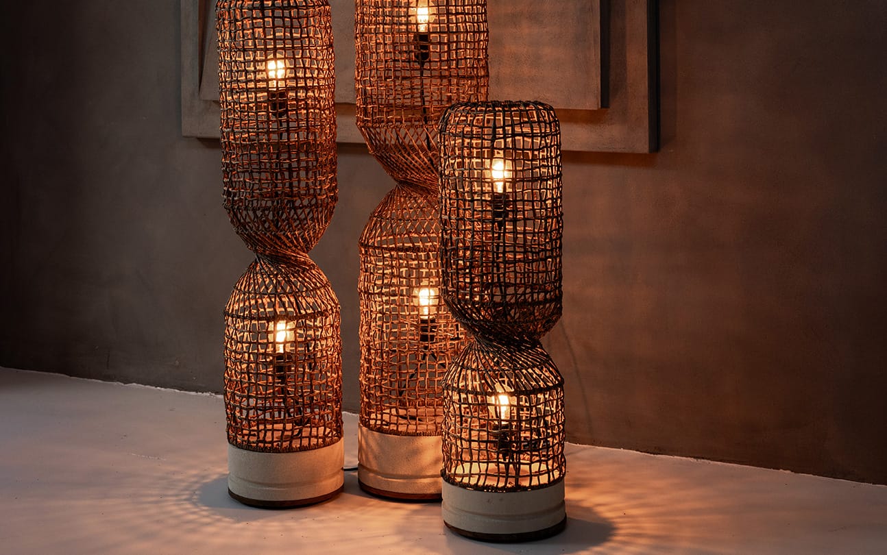 Twister Floor Lampshade