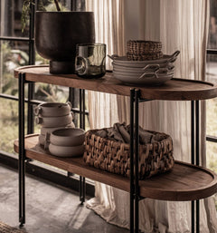Coco Side Table 2 Tops (Second Chance)