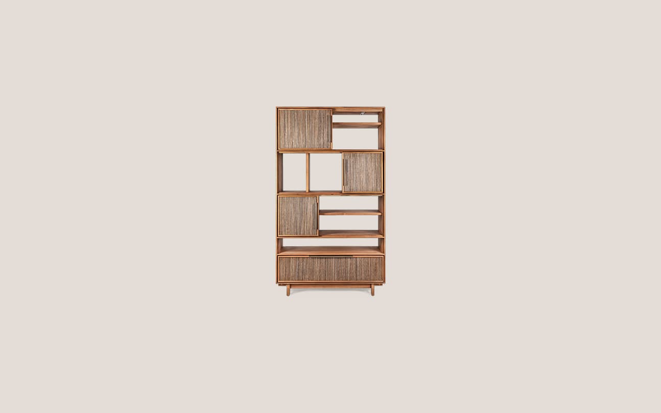 Grace Cabinet 3 Sliding Doors 1 Drawer