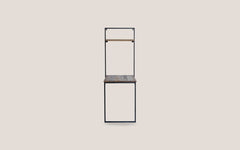 Folding Table Mixed Hardwood