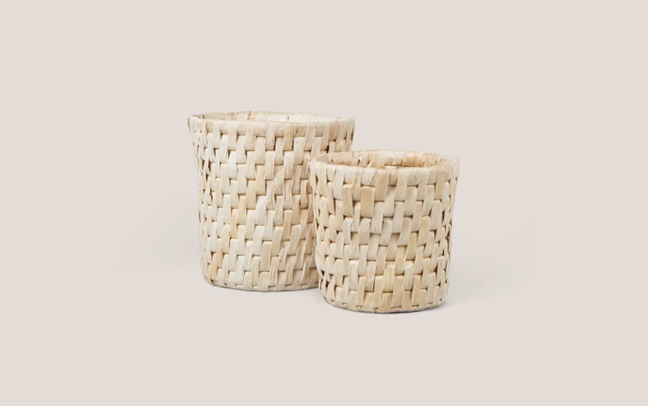 Semeru Round Basket - Set of 2