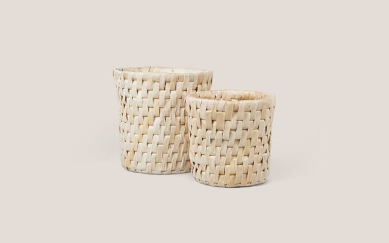 Semeru Round Basket - Set of 2